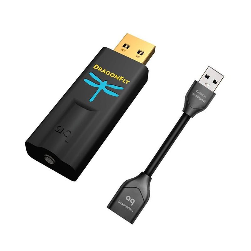Convertidor de Audio Digital AUDIOQUEST DRAGONFLYBLACK Negro/USB DAC