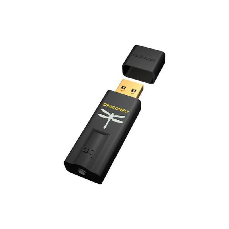 Convertidor de Audio Digital AUDIOQUEST DRAGONFLYBLACK Negro/USB DAC