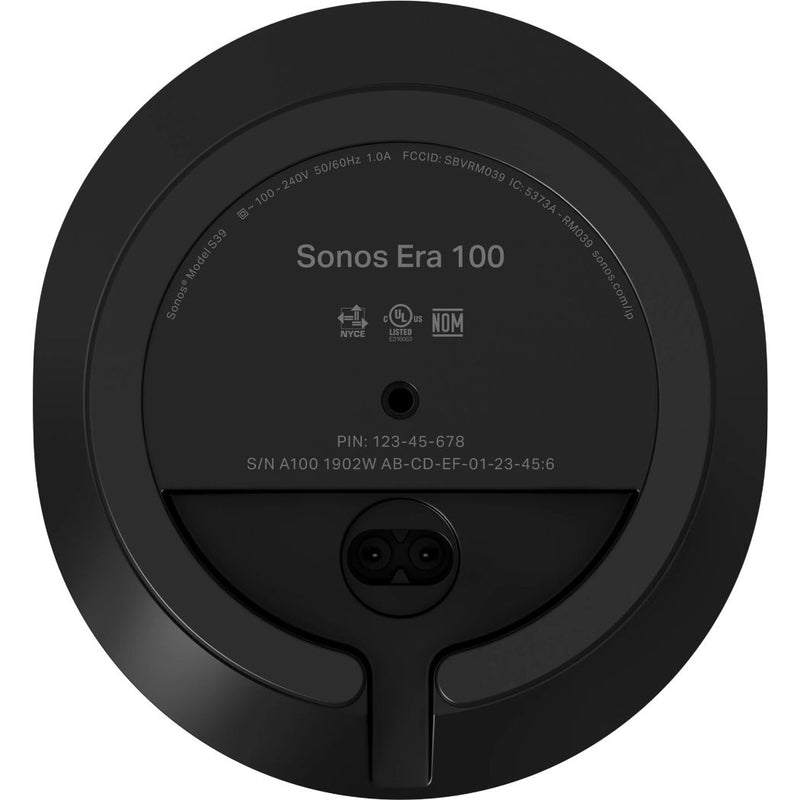 Bocina Inteligente SONOS ERA 100-B Wi-fi/Alexa/Ethernet/Aux/Bluetooth