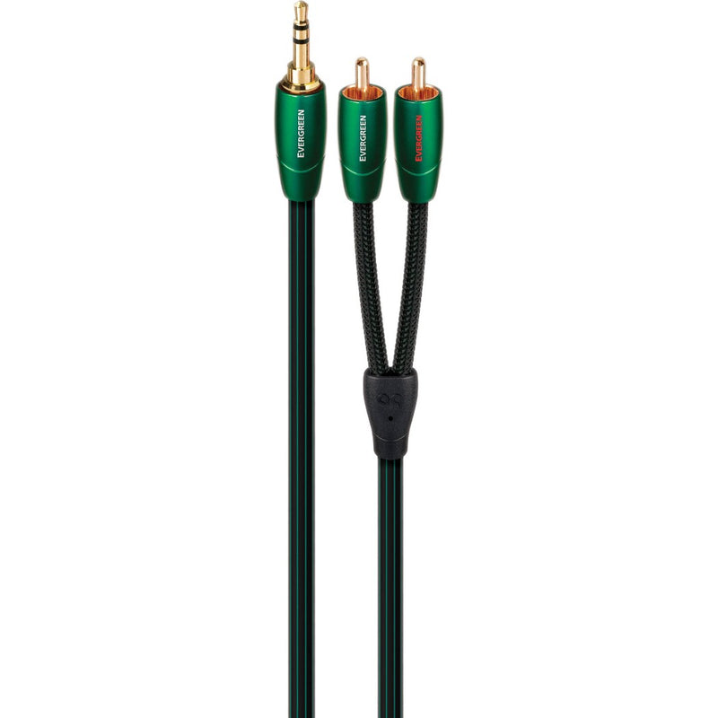 Cable RCA a 3.5mm Audio Quest EVERGO1MR 1M Estéreo Verde