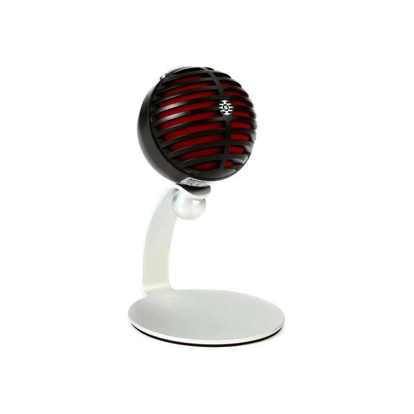 Micrófono Condensador Shure MV5 AB-LTG Negro-Rojo/ iOS/USB