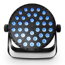 Cañon Led ALIEN PAR36X3WRGB 36X3W 3 en 1 DMX 5-7 Ch