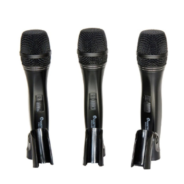Micrófonos Profesionales SOUNDTRACK PRO-600X3 Cardioides