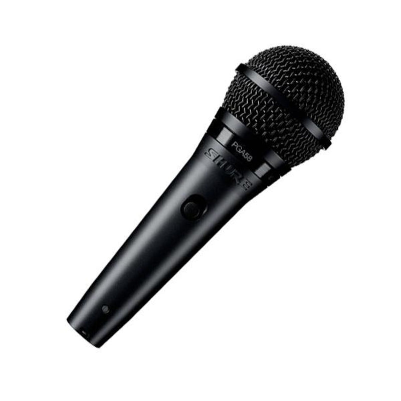 Micrófono alámbrico SHURE PGA58-QTR Vocal/Cardioide/Plug