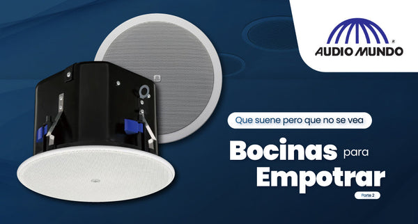 Bocinas para empotrar (Parte 2 de 3)