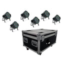 Par 55-KIT-CR I ALIEN PRO Par 54x3 W IP20 Case con 6 Piezas