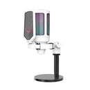 Micrófono A6 FIFINE Blanco USB para Gaming, Podcast, Streaming y Grabación Digital