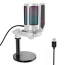 Micrófono A6 FIFINE Blanco USB para Gaming, Podcast, Streaming y Grabación Digital
