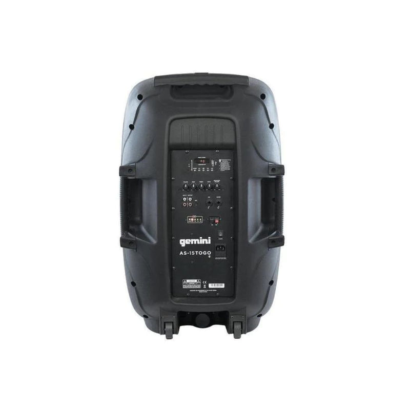 Bafle Activo GEMINI AS-15TOGO Bluetooth 15" USB 60W R.M.S.