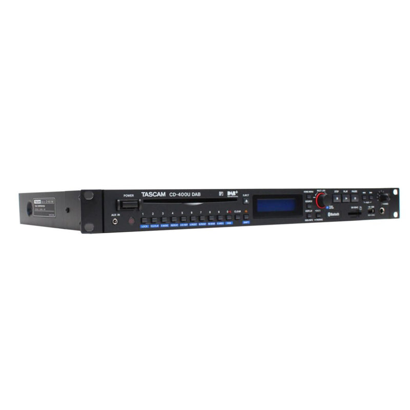 Reproductor de CD TASCAM CD-400U CD/USB/Bluetooth SD AM-FM