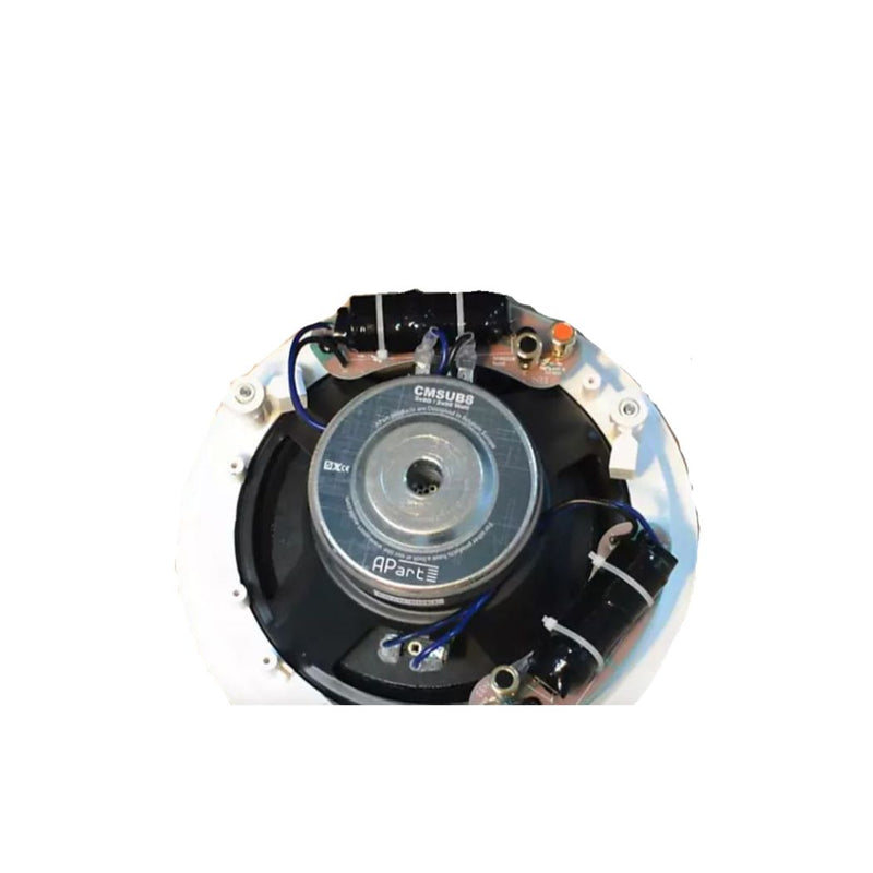 Subwoofer APART CMSUB8 8" para Techo Doble Bobina 2X80W IP54