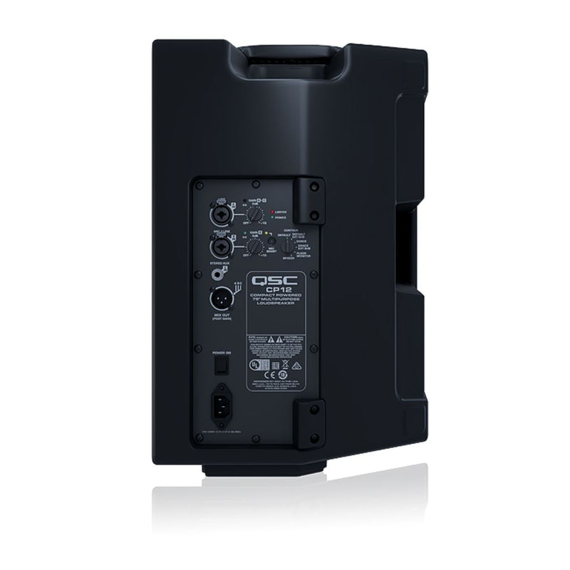Altavoz Activo QSC CP12  Negro 2 Vías  12" 1000 W