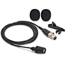 Micrófono de Solapa SHURE CVL-BC-TQG de Condensador para Equipos Inalámbricos