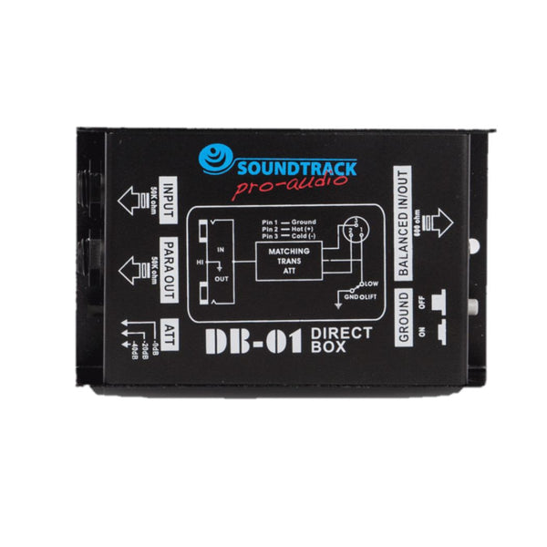 Caja Directa SOUNDTRACK DB-01 Pasiva Plug Atenuador