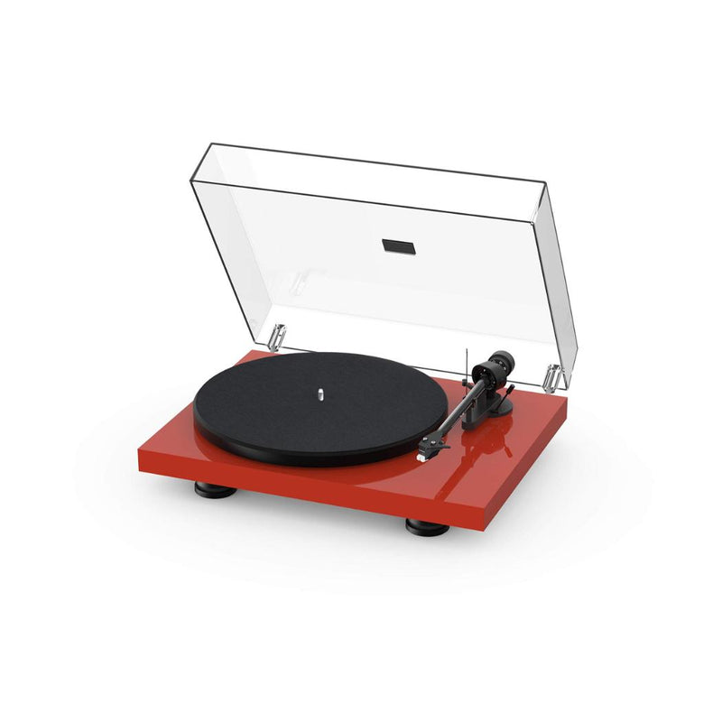 Tornamesa PRO-JECT DEBUT CARBON EVO SATIN RED 2M RED 33-45