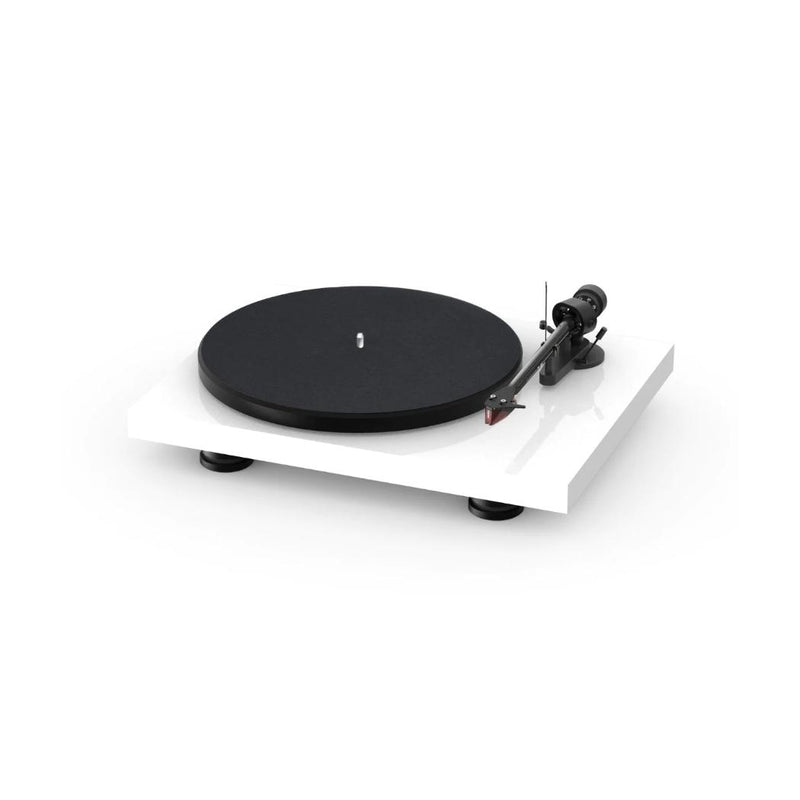 Tornamesa PRO-JECT DEBUT CARBON EVO SATIN WHITE 2M RED 33-45