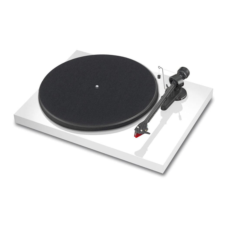 Tornamesa PRO-JECT DEBUT CARBON EVO SATIN WHITE 2M RED 33-45