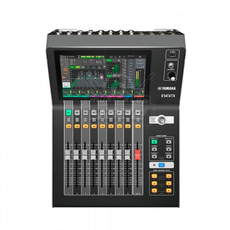 Consola Digital YAMAHA DM3S 16 Ch USN Pantalla 9" RJ-45