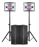 Sistema Lineal Gtarray15 Alien Pro 600w RMS Subwoofer USB RGB Negro
