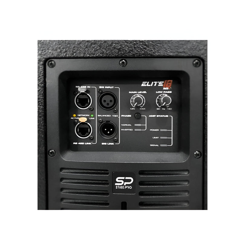 Subwoofer Activo ELITE 18 MAX ALIEN PRO, 18", 2000W RMS, XLR, DSP