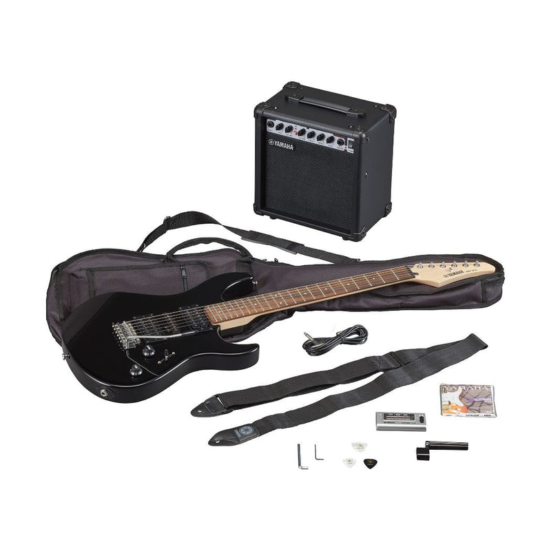 Kit YAMAHA ERG121GPIIBL Guitarra Amplificador 6" 15W Negro