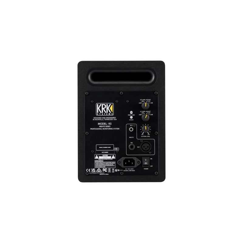 Monitor KRK K5-NA KREATE 3.5" 60W Totales In Bluetooth 105 dB
