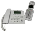 Teléfono Alámbrico LM-1572 Blanco Dual SIM Identificador de Llamadas