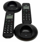 Teléfono Inalámbrico LM-1702-1 Negro Pantalla LCD de 3 líneas