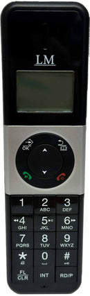 Teléfono Inalámbrico LM-1901 Negro con Contestadora