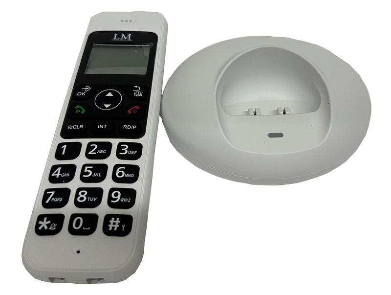 Teléfono Inalámbrico LM-521-2 Blanco Memoria para 30 números