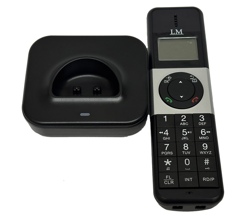 Teléfono Alámbrico LM-7502 Negro con extensión