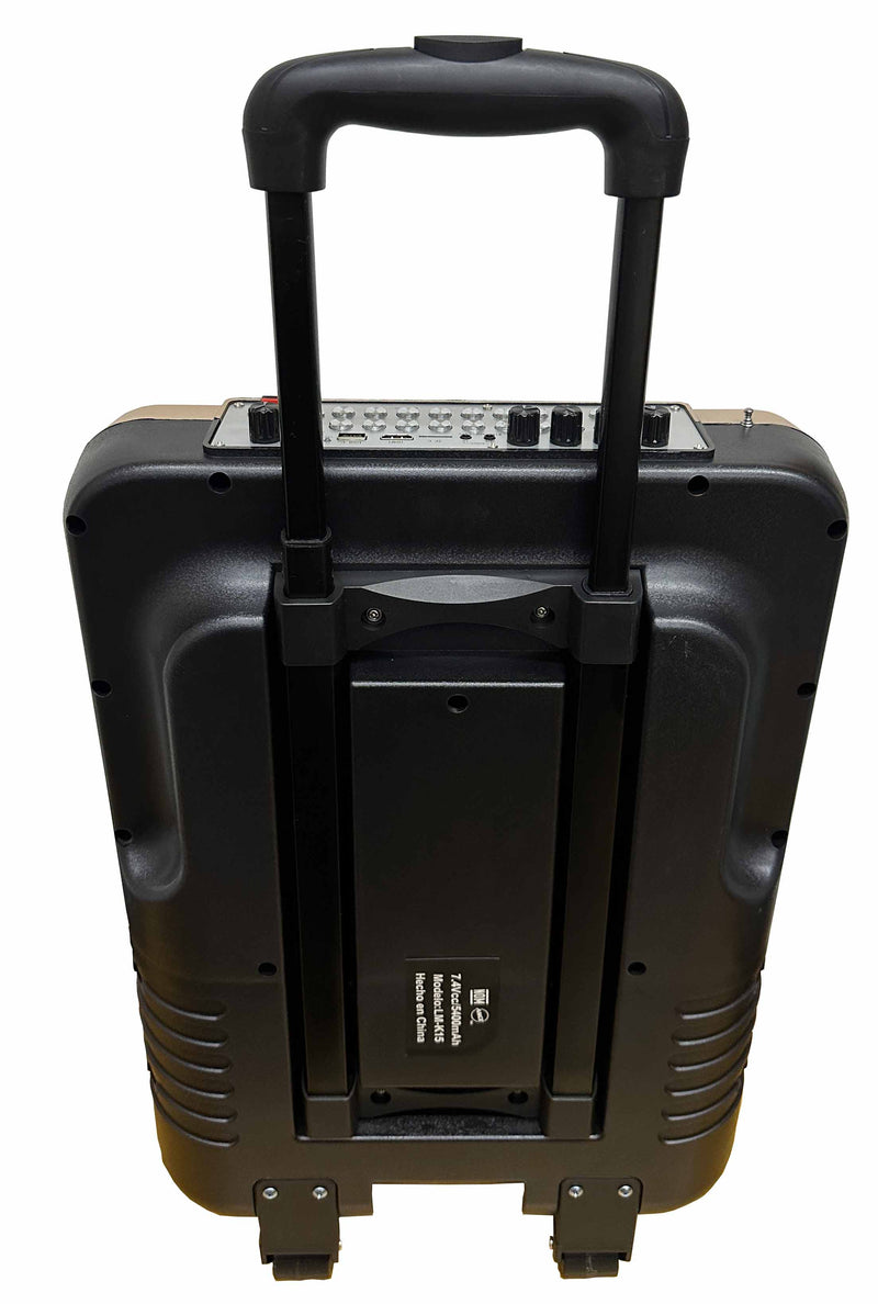 Karaoke LM modelo LM-K15 Bluetooth Micrófono inalámbrico Pantalla táctil