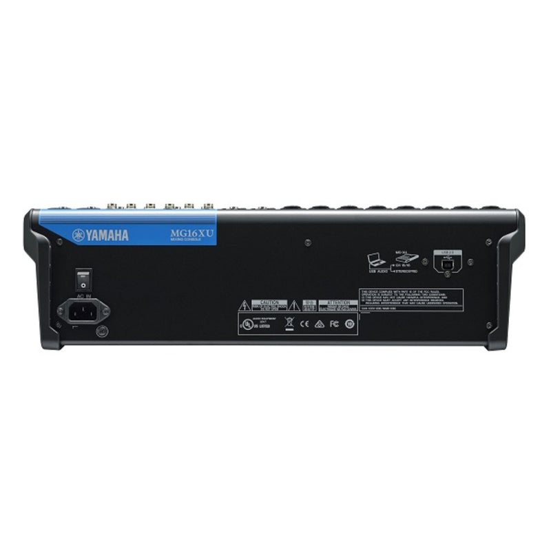 Mezcladora Pasiva YAMAHA MG16XU 16 Canales Efectos de Audio Phantom