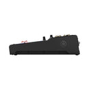 Consola de mezcla digital MGX12 Yamaha 12 Canales, Control táctil LCD, BT, Doble USB, Grabación Multipista microSD, Negro