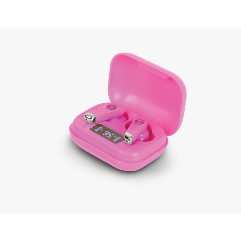 Audífonos Intraurales MISIK MH609P Rosa TWS Bluetooth Manos Libre