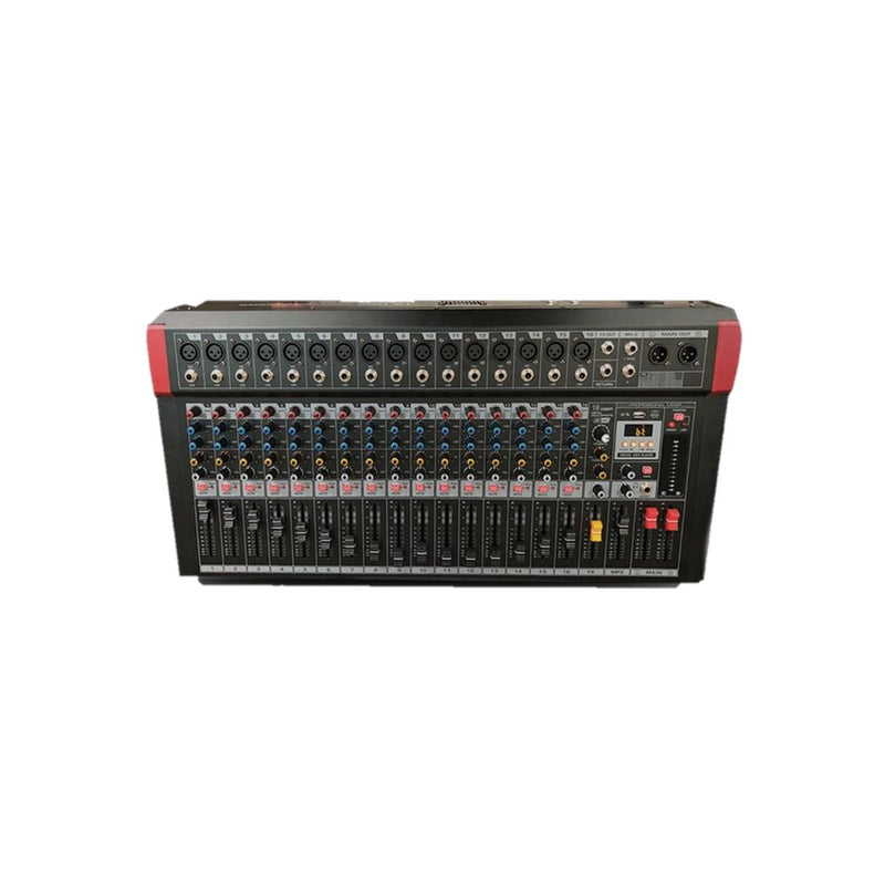 Mezcladora Amplificada SOUNDTRACK MIX-1600DSP 150Wx2 16 Canales