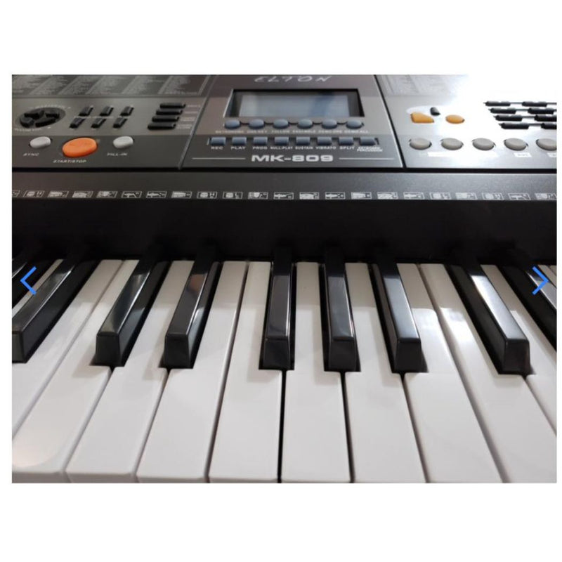 Teclado ELTON MK809 61 Teclas USB 200 Ritmos 10 Demos