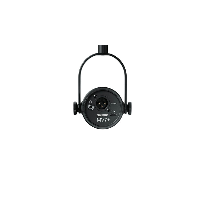 Micrófono Podcast SHURE MV7+-K Dinámico Streamers y Música