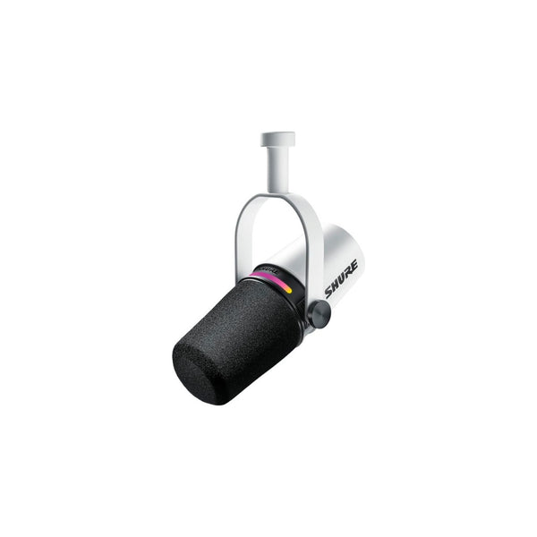 Micrófono Podcast SHURE MV7+-W Dinámico Streamers y Música