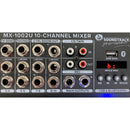 Mezcladora Pasiva SOUNDTRACK MX-1002U Gris 10 Ch Bluetooth