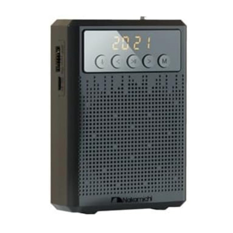 Radio NAKAMICHI NM-C3BLK FM, Bluetooth, Portátil