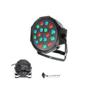 Cañón de Led ALIEN PRO PAR18X3W RGB Audio Rítmico 18 Leds