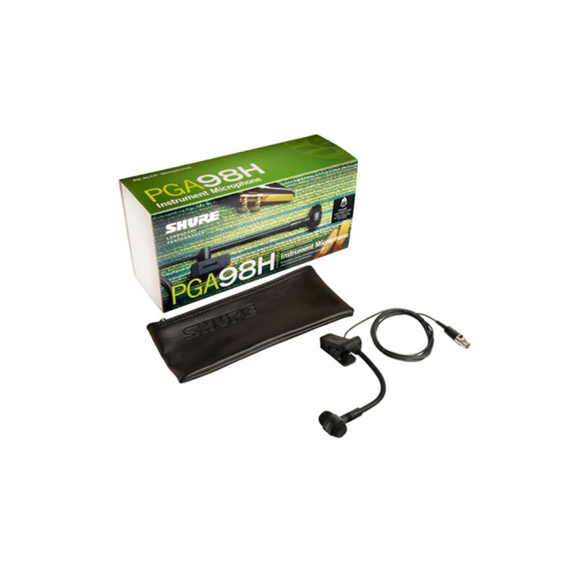 Micrófono para Instrumento SHURE PGA98H-TQG Condensador Cardioide