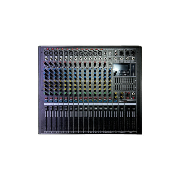 Mezcladora Activa LIM By Soundtrack PANTHER 16 Canales 16, Efectos 99, DSP Interfaz PC