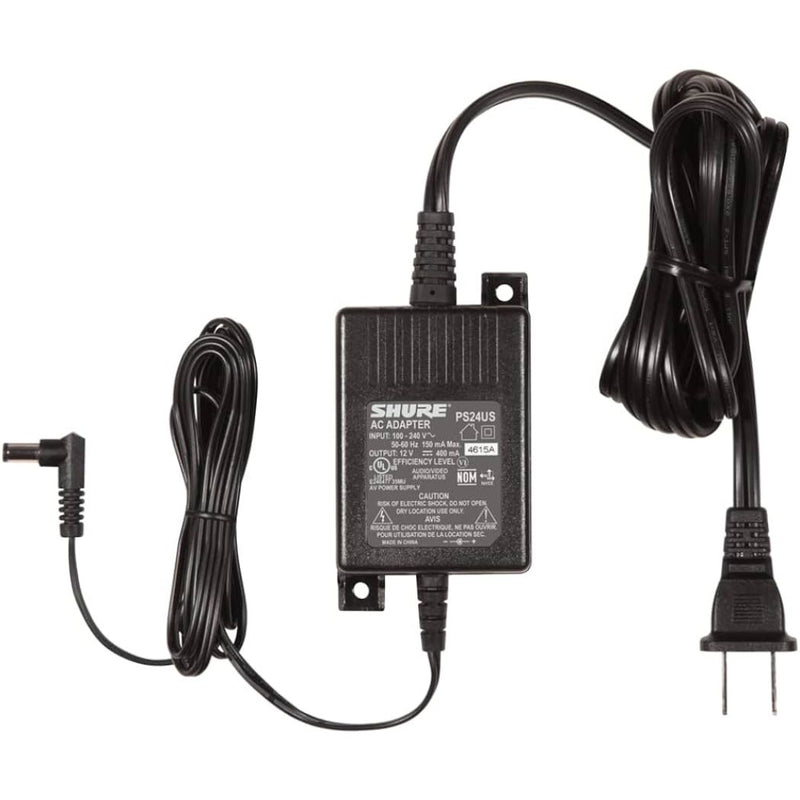 Adaptador de corriente SHURE PS24US Sistemas inalámbricos
