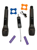 Sistema de Micrófonos Inalámbricos RAPTOR-X2 LIM AUDIO by Soundtrack UHF Doble