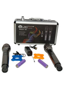 Sistema de Micrófonos Inalámbricos RAPTOR-X2 LIM AUDIO by Soundtrack UHF Doble