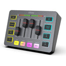 Mezcladora Ampligame FIFINE SC3 2 Salidas 3 Entradas USB-C 48 Volts