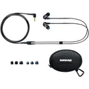 Audífonos In-ear SHURE SE215K Negro Micro Bobina Dinámica