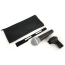 Micrófono Alámbrico SHURE SM58-LC Cardioide Vocal de Mano